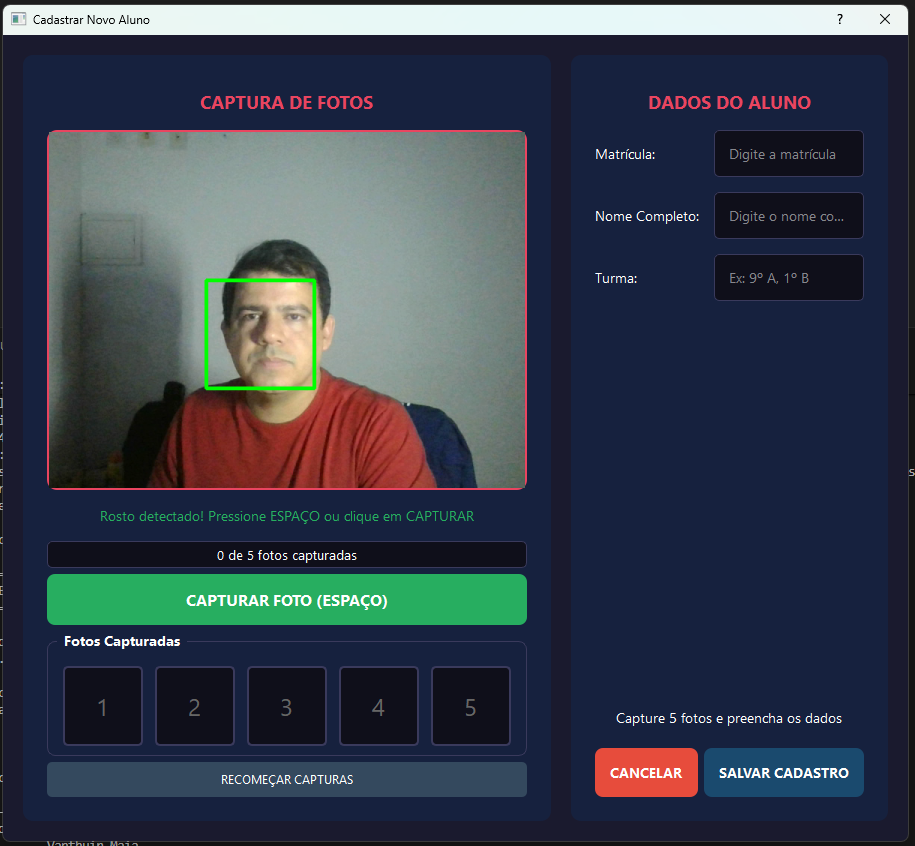 Guardião Escolar - Sistema de Controle de Acesso com Reconhecimento Facial
