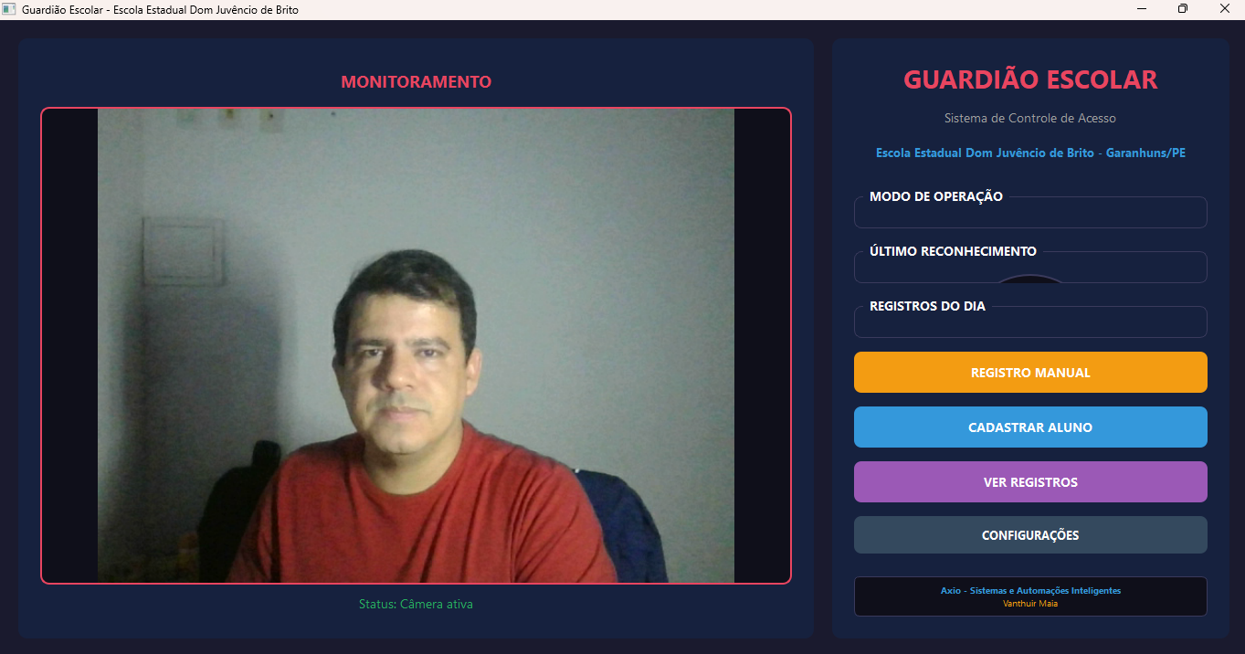Guardião Escolar - Sistema de Controle de Acesso com Reconhecimento Facial - Imagem 2