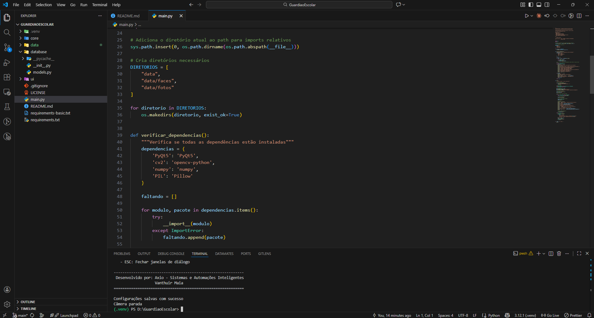 Guardião Escolar - Sistema de Controle de Acesso com Reconhecimento Facial - Imagem 4